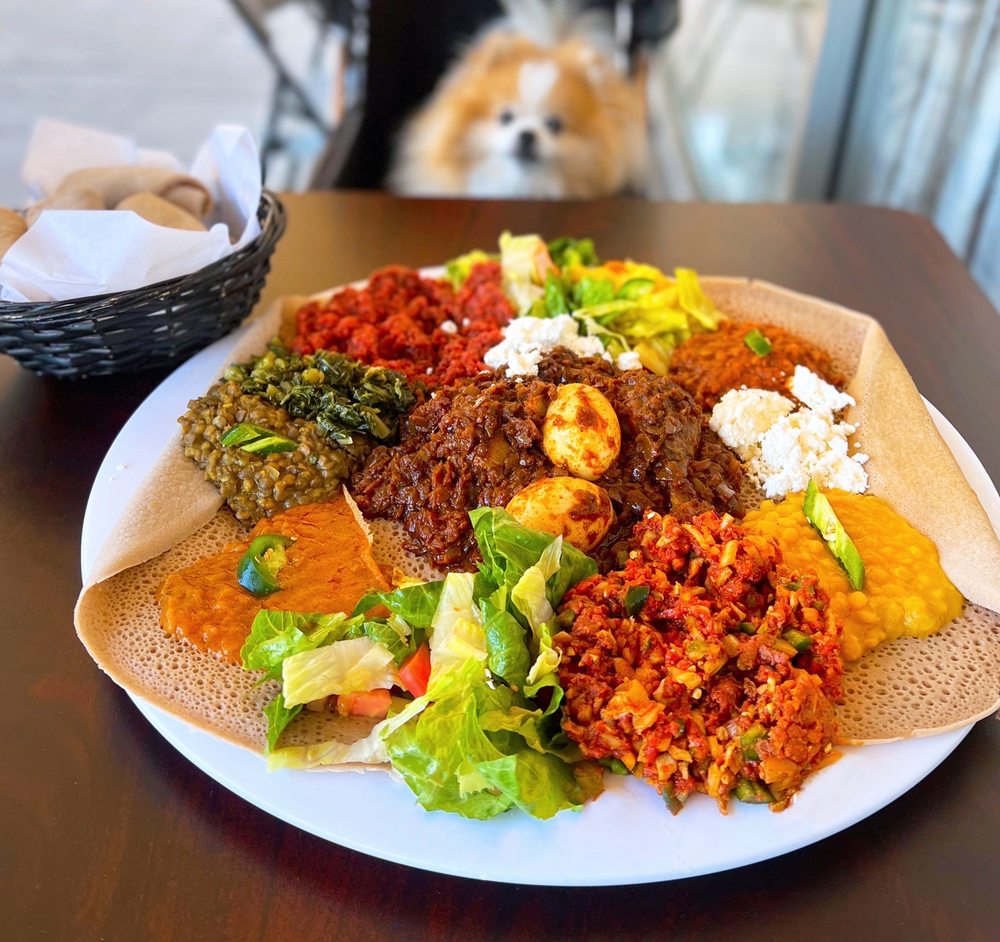 Traditional Ethiopian Platter